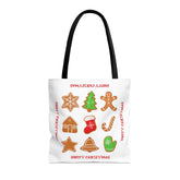 Sweet Christmas Tote Bag, Reusable Canvas Tote Bags, Available in Different Size - Infinite Pack